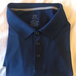 Champion XXL Blue Short Sleeves Polo Shirt